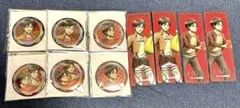 進撃の巨人　ホログラム缶バッジコレクション＆特典しおり　エレン10点