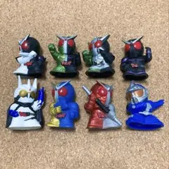 仮面ライダーキッズ　W ダブル　指人形　ソフビ