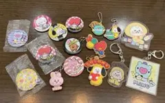BTS BT21 まとめ売り　缶バッチ くら寿司 キーホルダー　クリップ