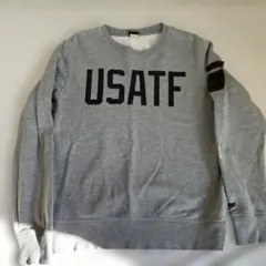 NIKEナイキ　トレーナーUSATF ロゴ入り グレー