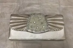 結婚式　パーティーバッグ　ショルダーバッグ　クラッチバッグ　ピンク