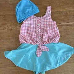 女の子用ワンピース水着 120サイズ
