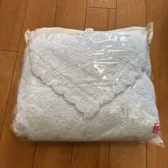 ユニクロ　ソフトフラッフィーブランケット　ライトブルー