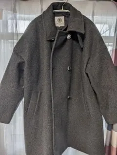 Lugnoncure グレー ロングコート フリーサイズ