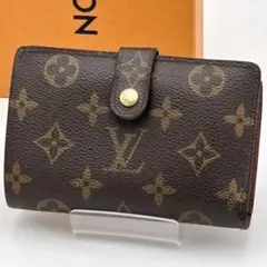 ルイヴィトン モノグラム ポルトモネ ビエ ヴィエノワ 二つ折り財布 がま口