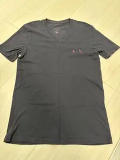 Armani Exchange VネックTシャツ ブラック