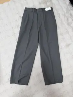 GU ツータック パギンスラックス Lサイズ グレー メンズ