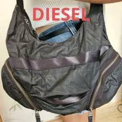 ブラックトートバッグ DIESEL