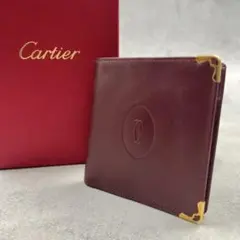 Cartier マストライン ボルドー 折り財布 8922のサムネイル