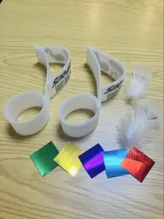 SnowMan Dome Tour ON 音符 2個 羽 5色 落下物