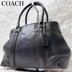 Coach Leather Black Tote Bag 7586