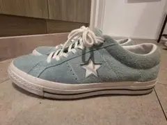 CONVERSE ONE STAR スエード 水色 29cm USAカラー 美品のサムネイル