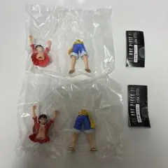 HG ワンピース『ONE PIECE』01 ガチャ　ルフィ2体セット