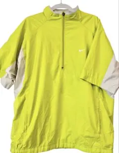 Nike Golf 蛍光イエロー ハーフジップジャケット Lのサムネイル