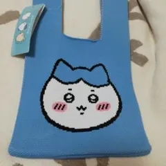 ちいかわ　ハチワレ　ニットバッグ　Right-on　ライトオン