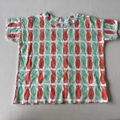 bobo choses 魚 半袖Tシャツ 肩ボタン付き 24m 90cmのサムネイル