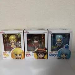 【状態良】ねんどろいど このすば アクア・ダクネス・めぐみん・ゆんゆん セット この素晴らしい世界に祝福を！｜「アクア」「めぐみん