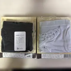 シャルレIB811 ブラック・パールグレー ショーツ L2枚セット