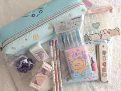 小学生 女の子 文房具 まとめ売り くま アニマル パステル 入学 進級