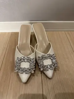 【美品】ブライダルシューズ　結婚式