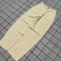90s00s Ralph Lauren リネン シルク ワイドスラックス ギャバのサムネイル