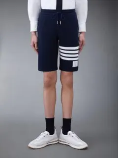 国内正規品 トムブラウン THOM BROWNE 4BAR スウェットショーツのサムネイル