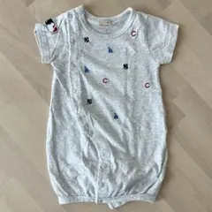 petit main / MLB刺繍ロンパース / 50-70サイズ / 新生児