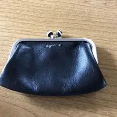 agnes b. がま口 コインケース ブラックのサムネイル