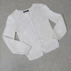 レディース JARDIN ジャルダン アイボリー 長袖カーディガン