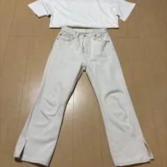 ニコアンド　デニム　レプシィム　パンツ　Tシャツ　スタイルミキサー　ブラウスのサムネイル