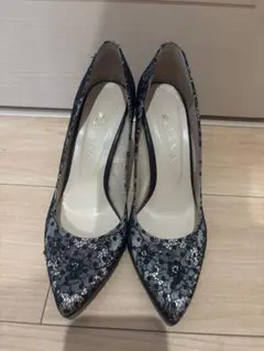 DIANA ダイアナ レースパンプス ハイヒール　24.5cm