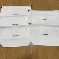 CHANEL 巾着 5枚セット ショップ袋