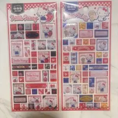 ハローキティ タイルシール ブロックシール 2枚セット　1