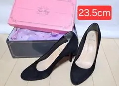 kariAng★パンプス 赤ソール 23.5 黒のサムネイル
