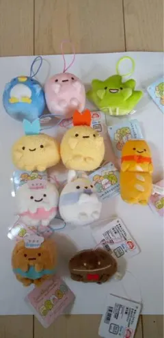 すみっコぐらし　ゴムひも付きマスコット