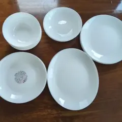 山崎パン白いお皿食器15枚セット