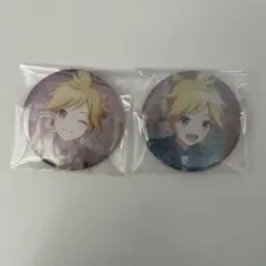 プロセカ プロジェクトセカイ 鏡音レン 51B グリッター缶バッジ グリ缶