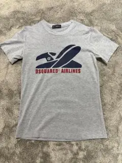 DSQUARED2 AIRLINES Tシャツ レディースL グレーのサムネイル