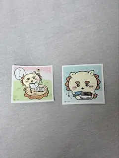 ちいかわ　シーサー　ステッカー 2種セット