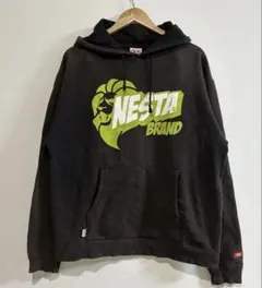 ネスタブランド NESTA BRAND プリントロゴ フード付パーカーのサムネイル