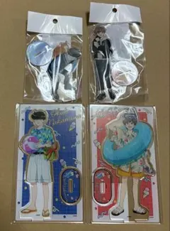 ガンバレ！中村くん！！　アクリルスタンド4点＋特典ポストカード5枚 ガンバレ！中村くん！！ アクリルスタンド4点＋特典ポストカード5枚