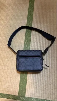 り*や様 美品　COACH シグネチャー サリバン クロスボディ ショルダーバッ