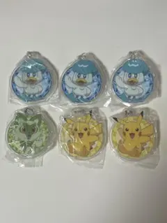 ポケモン アクリルキーホルダー 6個セット