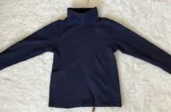 L.L.Bean kidsネイビー タートルネック Tシャツ L6X/7