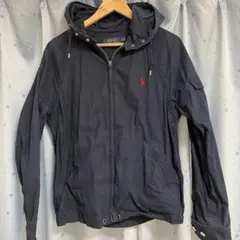 POLO RALPH LAUREN フーデッドブルゾン ネイビー Mのサムネイル