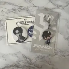 渡辺翔太 缶バッジ アクリルキーホルダー