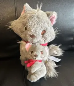 2点セット　ベルリオーズ　ぬいぐるみ　ぬいぐるみマスコット　ディズニーストア