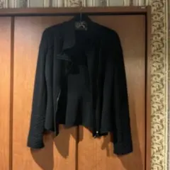 EMPORIO ARMANI黒いwoolブルゾンジャケットのサムネイル