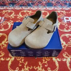 BIRKENSTOCK LONDON BS アンティーク ホワイト 42 - メルカリ