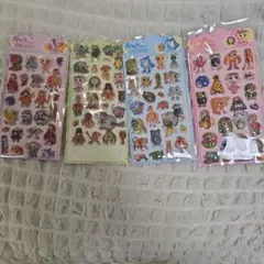 【新品未開封】きゅん～　ポップシール4つセットまとめ売り